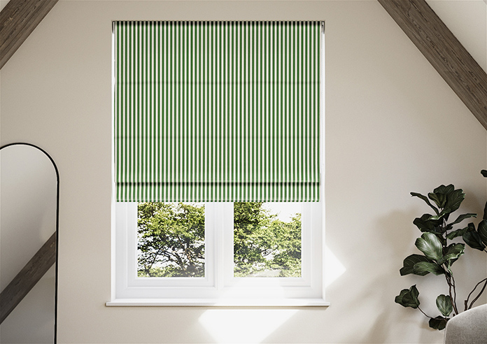 The British Stripe Co. Catherine, Notting Hill No.5 - Twist&Fit Roman Blind - Image 3